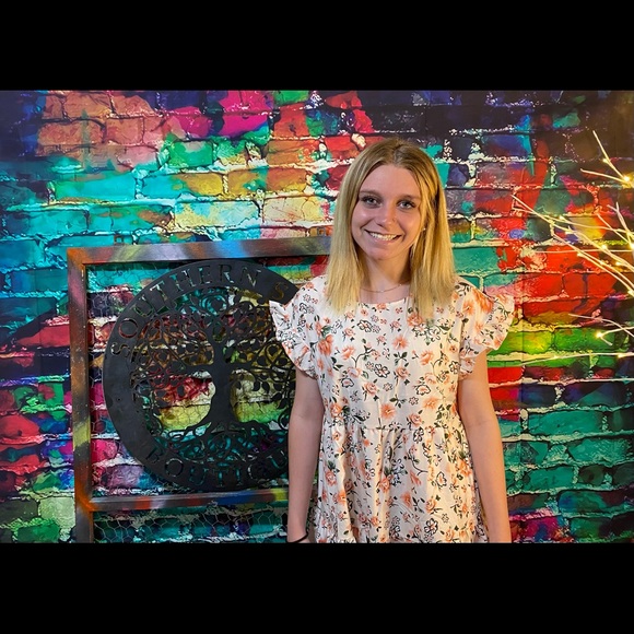 BOHO O-Neck Summer Dress - Picture 4 of 5